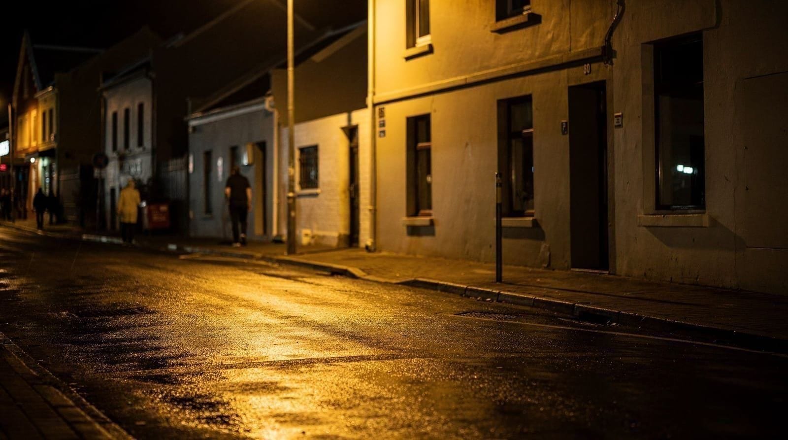 Le Cap après la tombée de la nuit