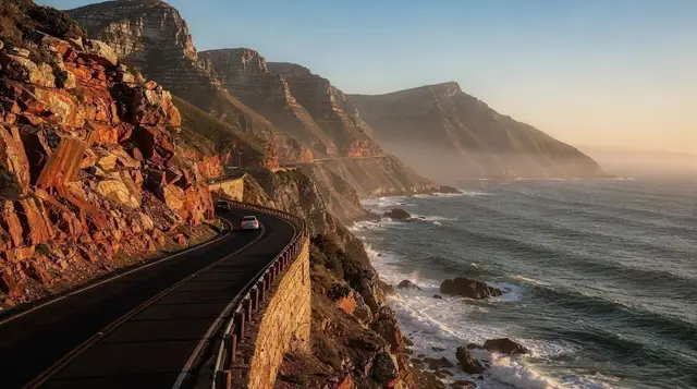 Driving Chapman's Peak