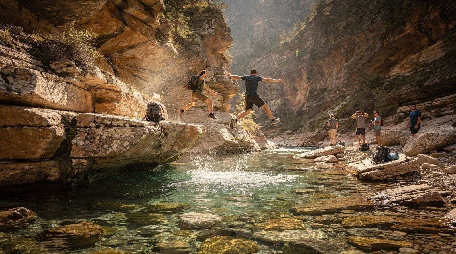 Kloofing in de Western Cape