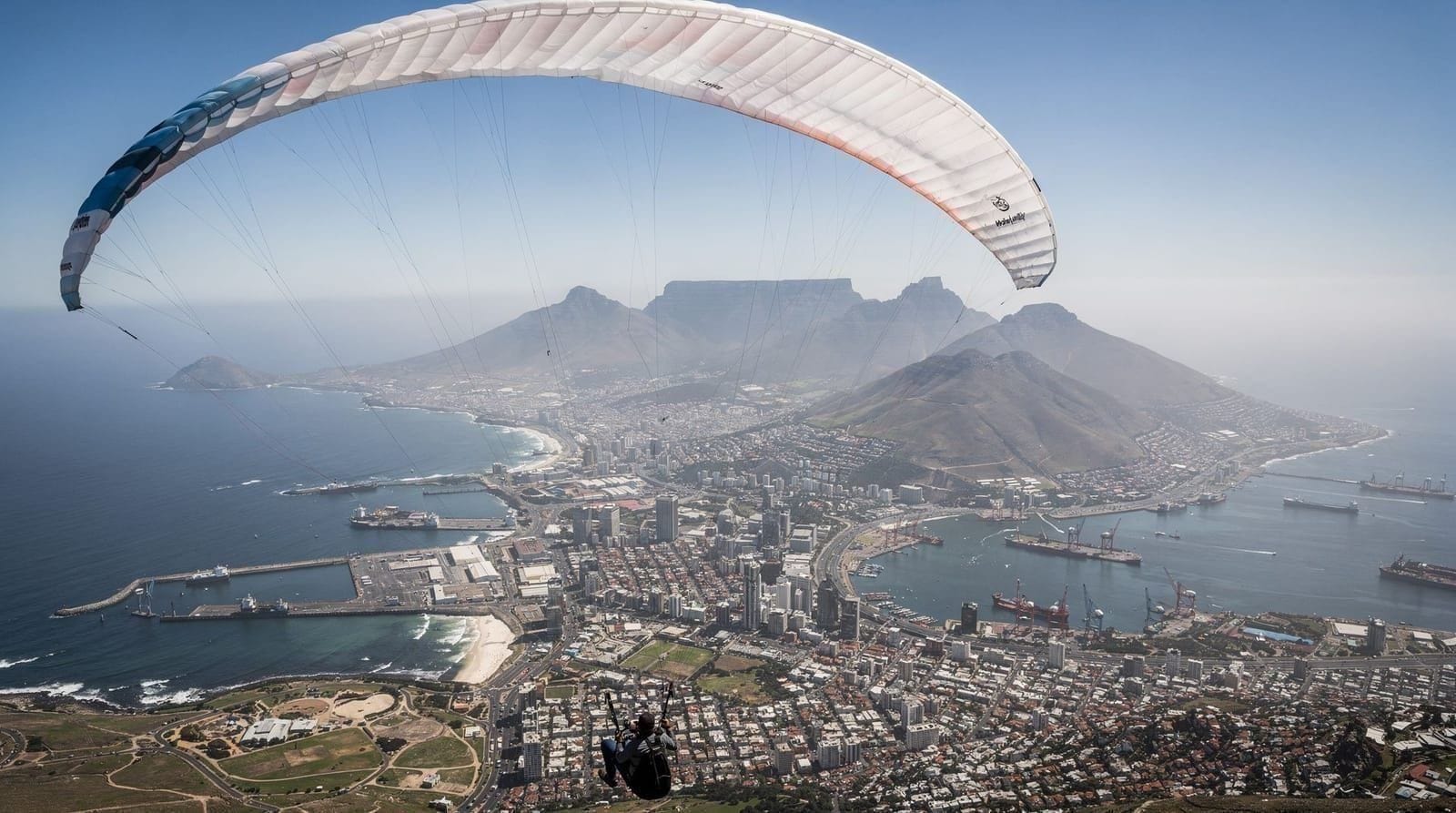 Paragliden vanaf Signal Hill