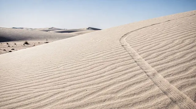 Sandboarding the Atlantis Dunes